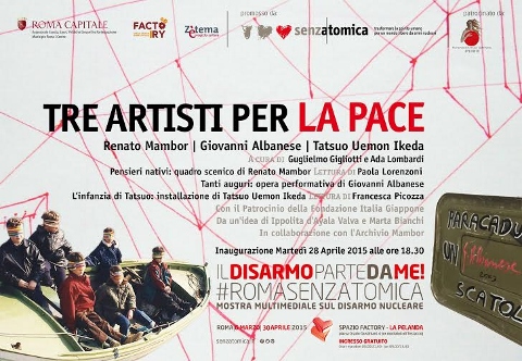 Tre artisti per la pace